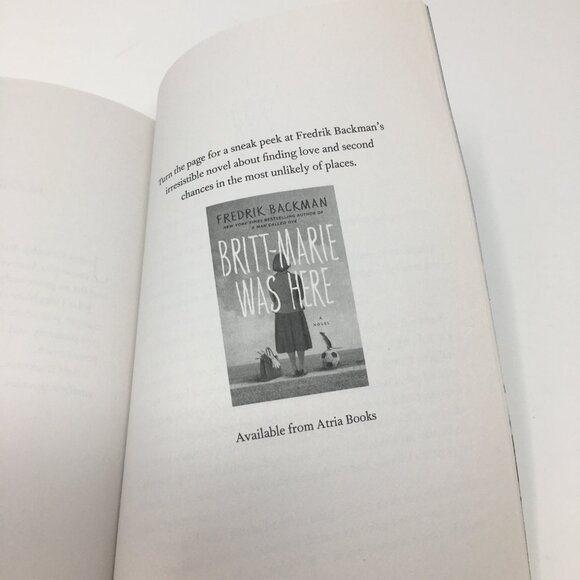 A Man Called Ove A Novel by Fredrik Backman Softbound Paperback Book - Picture 8 of 8